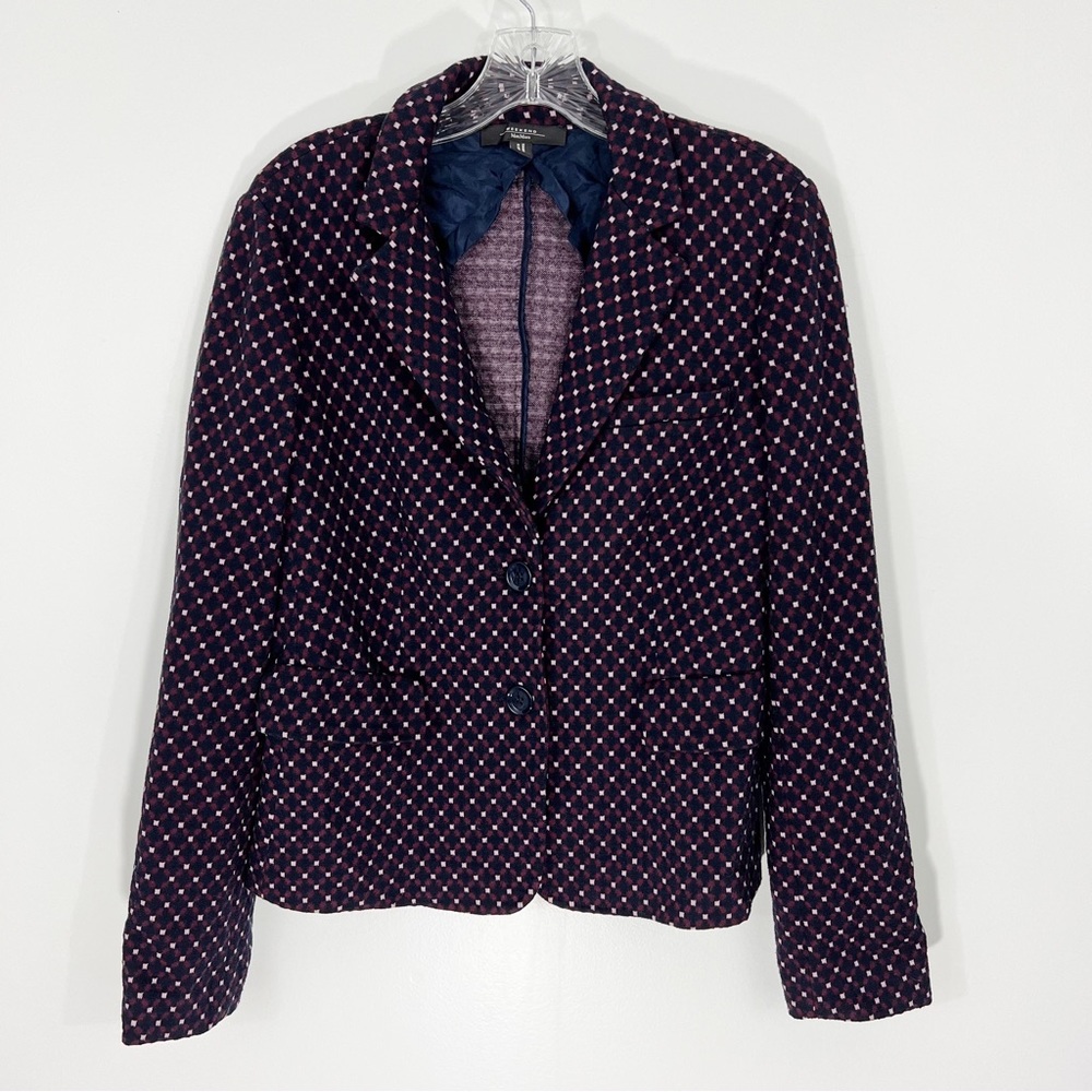 Weekend Max Mara Printed Blazer Size Large